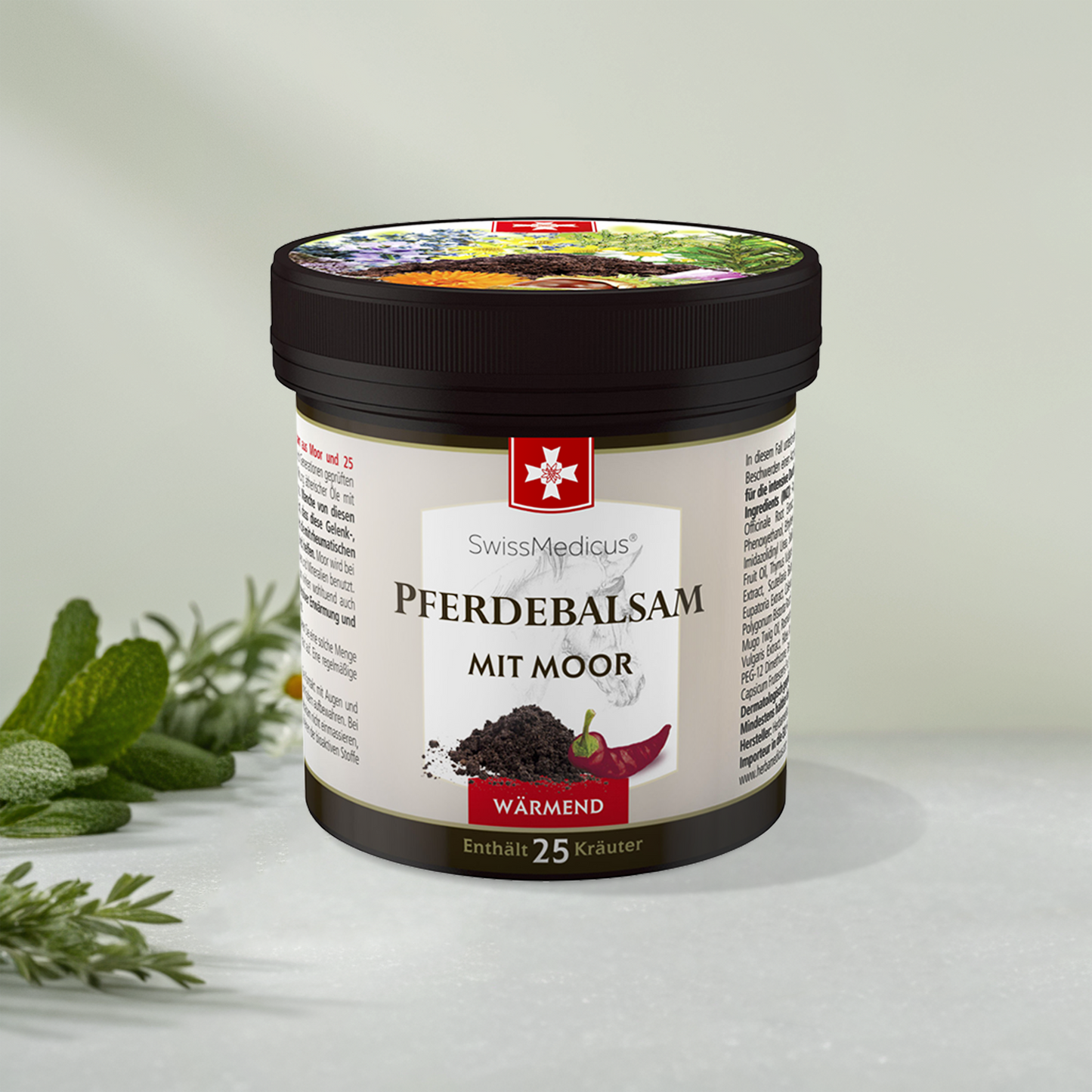 Hästbalsam värmande med torv