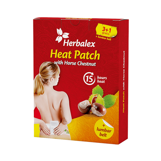 Värmande plåster med hästkastanj