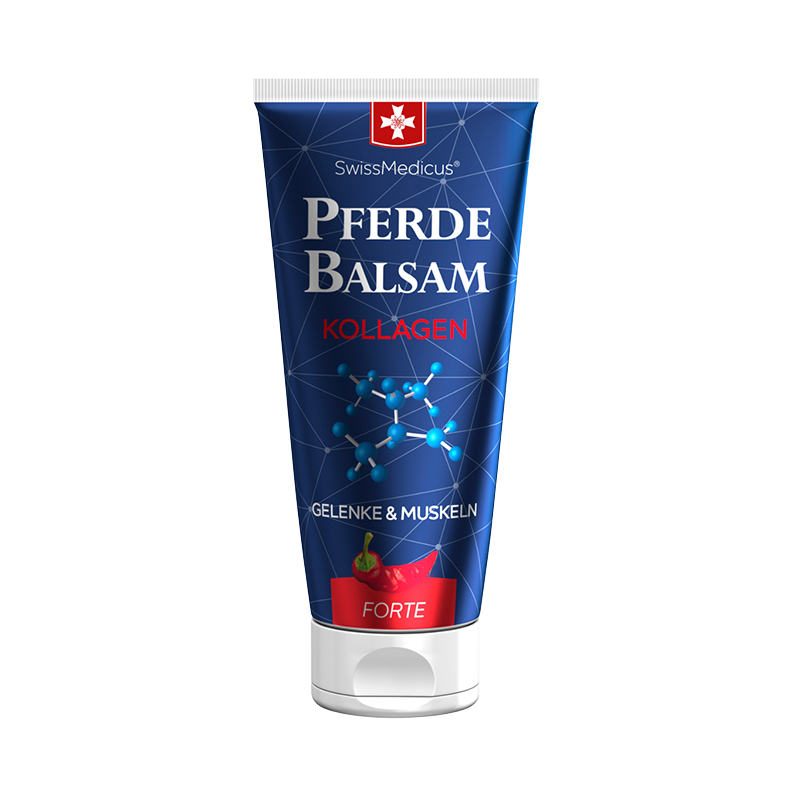 Hästbalsam värmande med marint kollagen – Forte