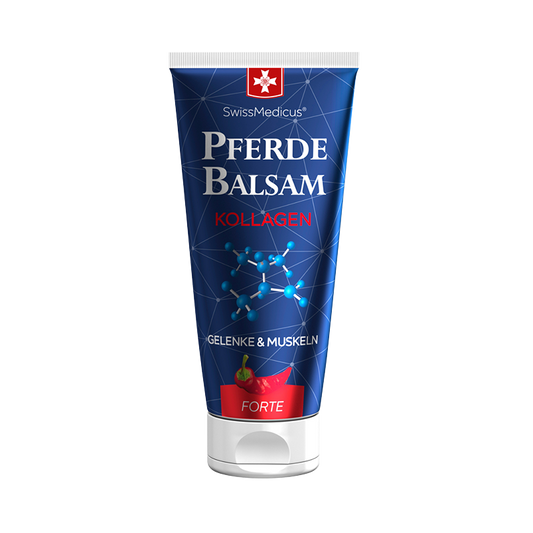 Hästbalsam värmande med marint kollagen – Forte