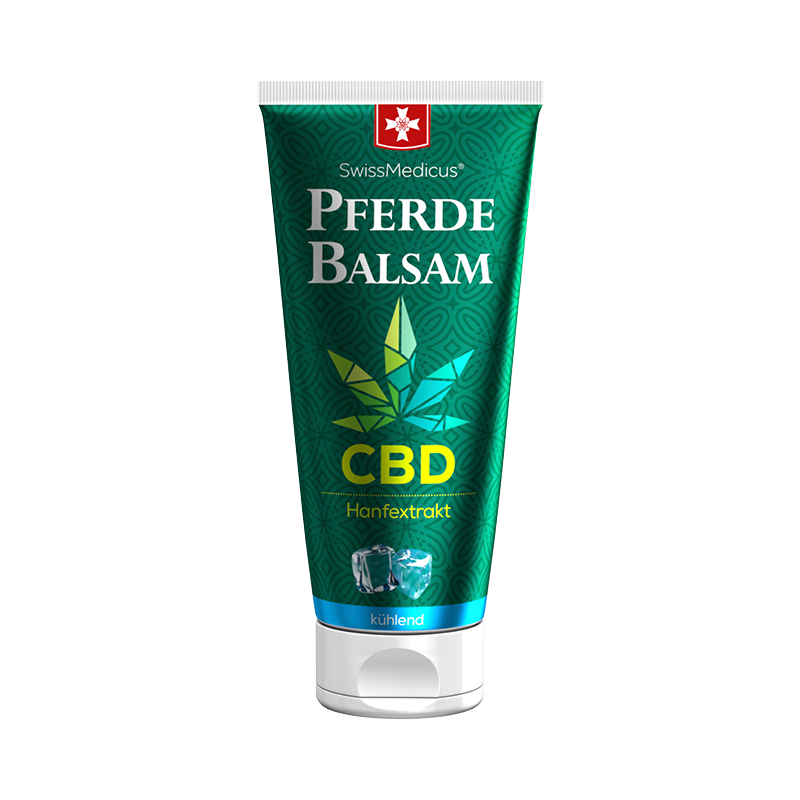 Hästbalsam kylande med CBD