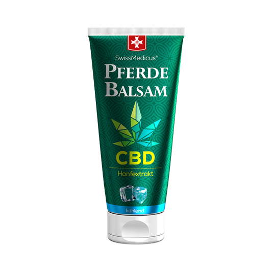 Hästbalsam kylande med CBD