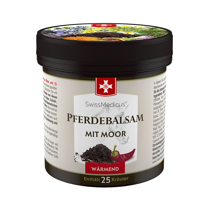 Hästbalsam värmande med torv