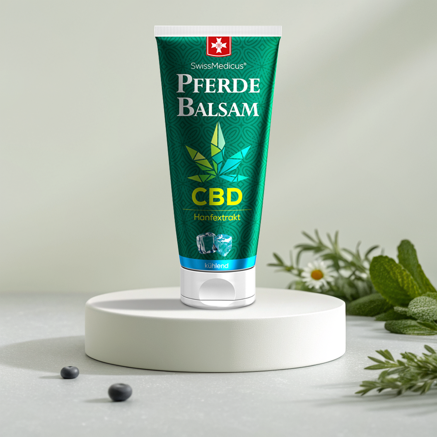Hästbalsam kylande med CBD