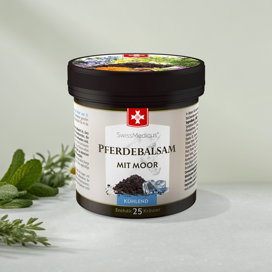 Hästsalva med torvkylning