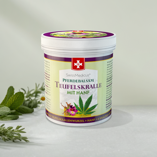 Djävulsklo med hampa