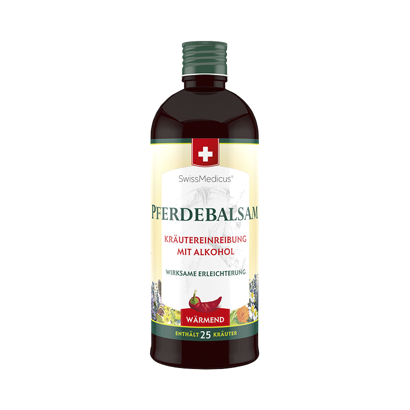 Värmande örtbaserad alkoholisk lotion