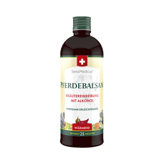Värmande örtbaserad alkoholisk lotion
