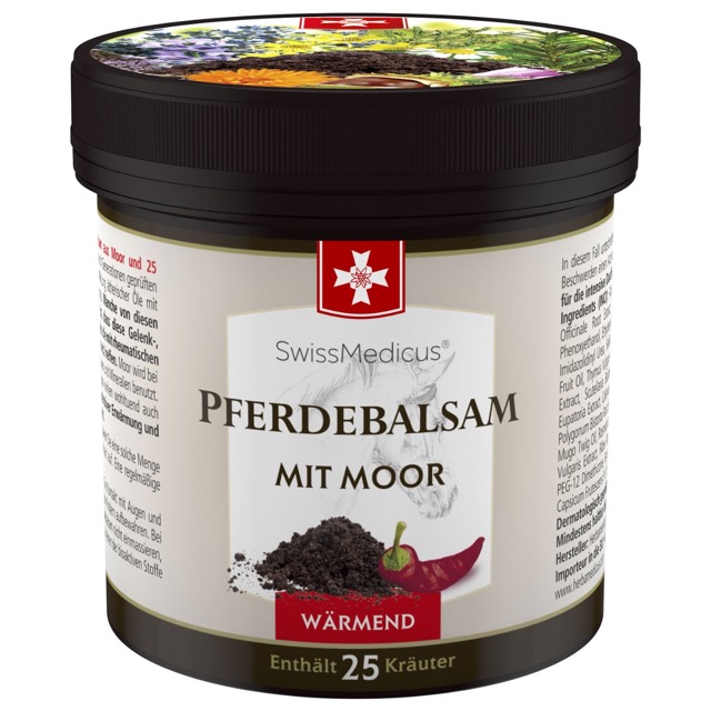 Hästsalva med torv varm - 250 ml