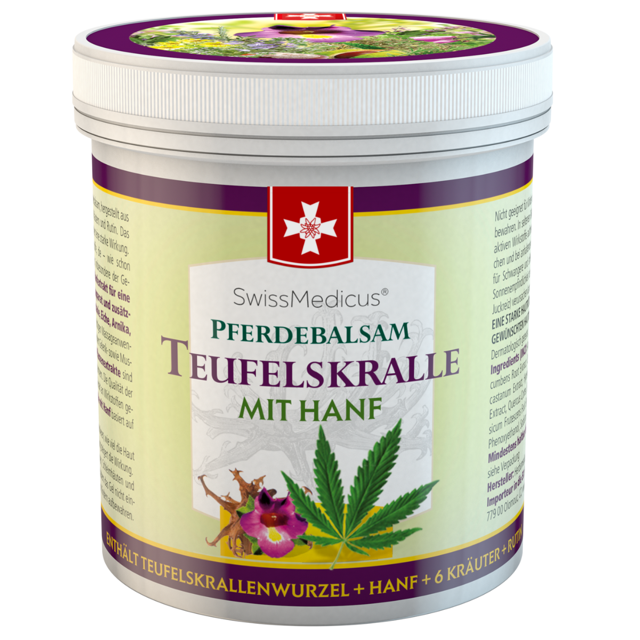 Djävulsklo med hampa 250 ml