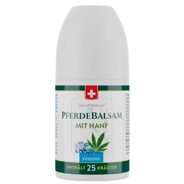 Hästsalva med kylande hampa ROLL-ON 90 ml