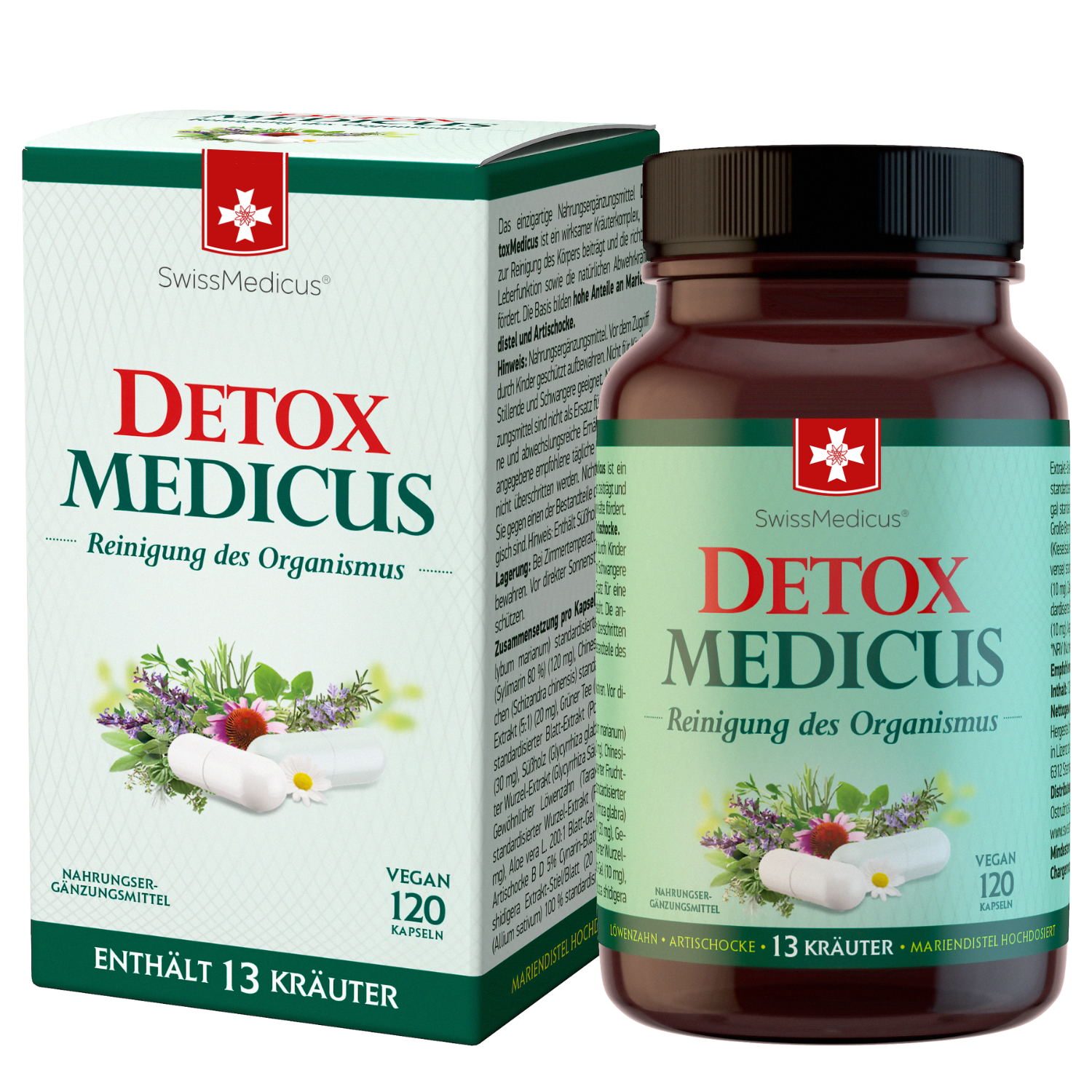 DetoxMedicus 120 kapslar