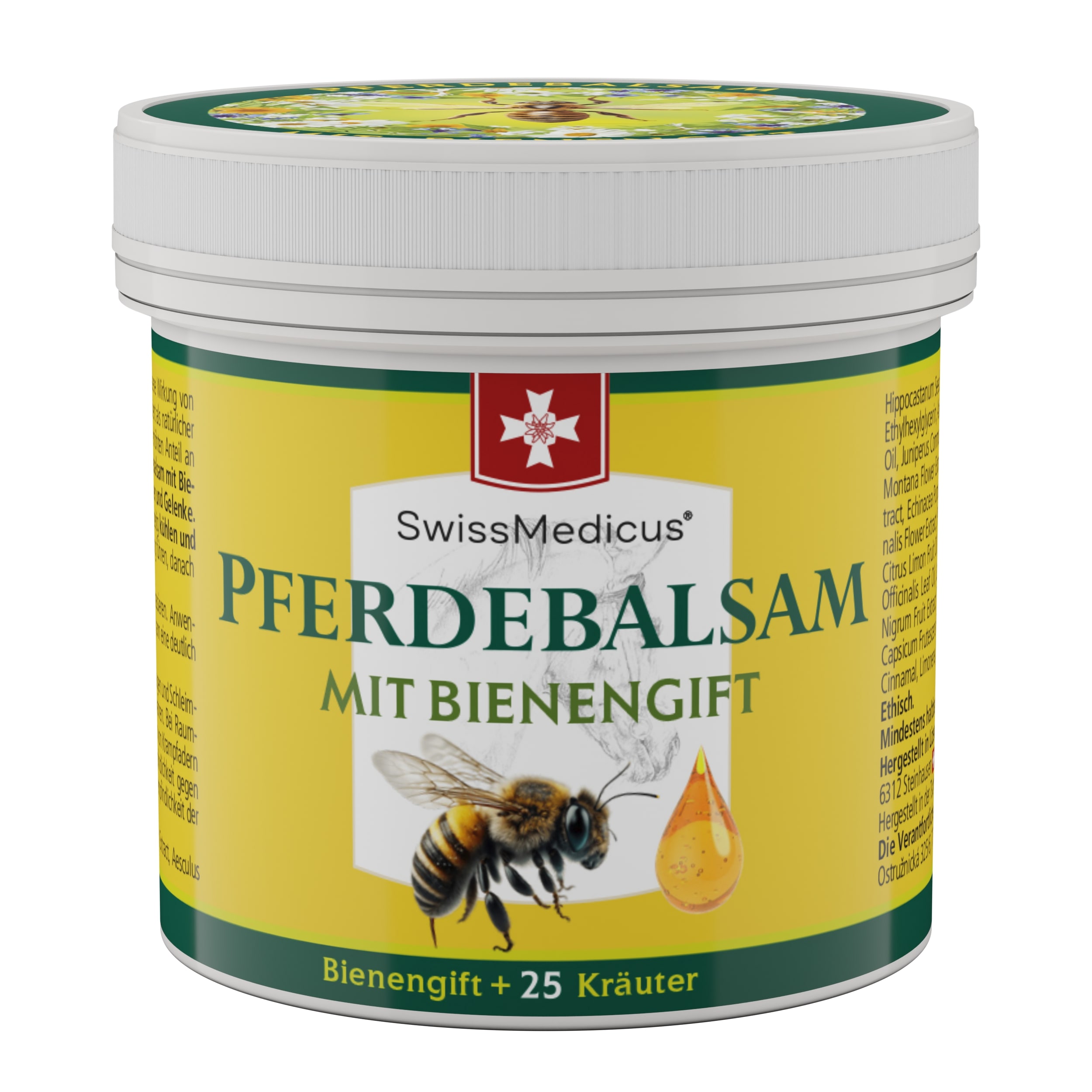 Hästsalva med bigift 150 ml
