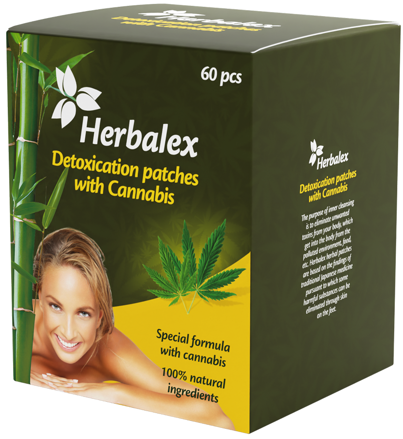 Detoxplåster med cannabis 60 st