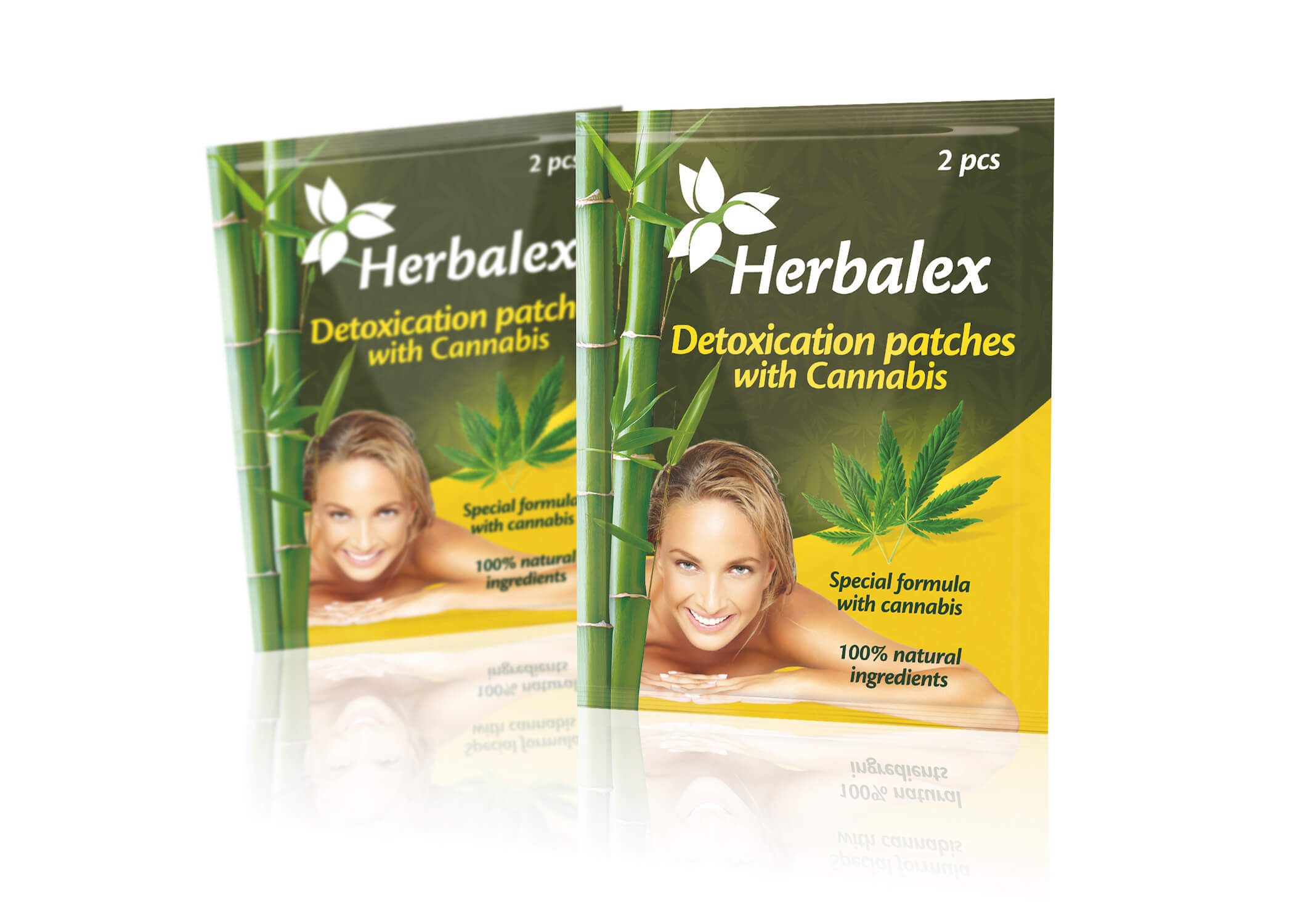 Detoxplåster med hampa 2 st